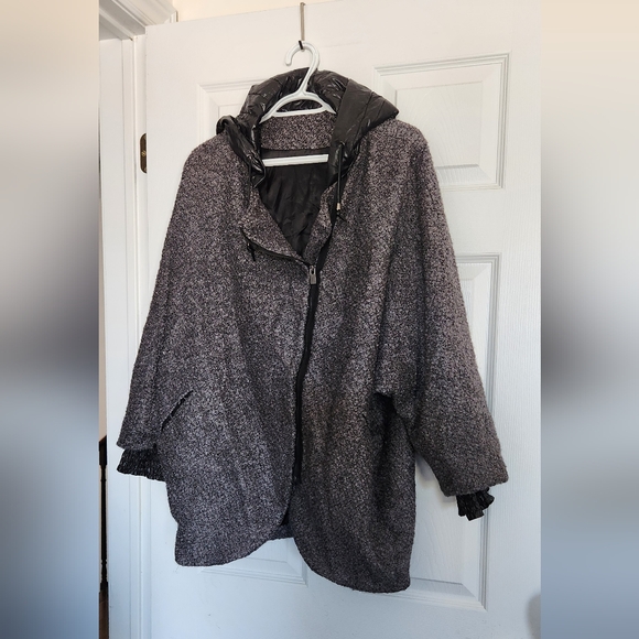 Mixed media jacket - Picture 4 of 6